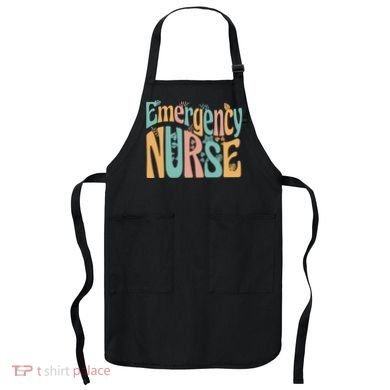 Emergency Nurse Groovy Apron