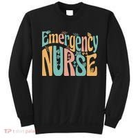 Emergency Nurse Groovy Sweatshirt thumb 0