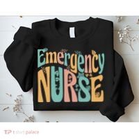 Emergency Nurse Groovy Sweatshirt thumb 2