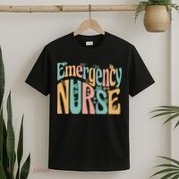 Emergency Nurse Groovy T-Shirt thumb 2