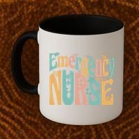 Emergency Nurse Groovy Coffee Mug thumb 2