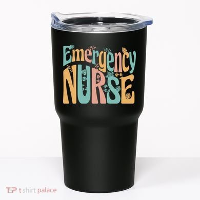 Emergency Nurse Groovy Tumbler