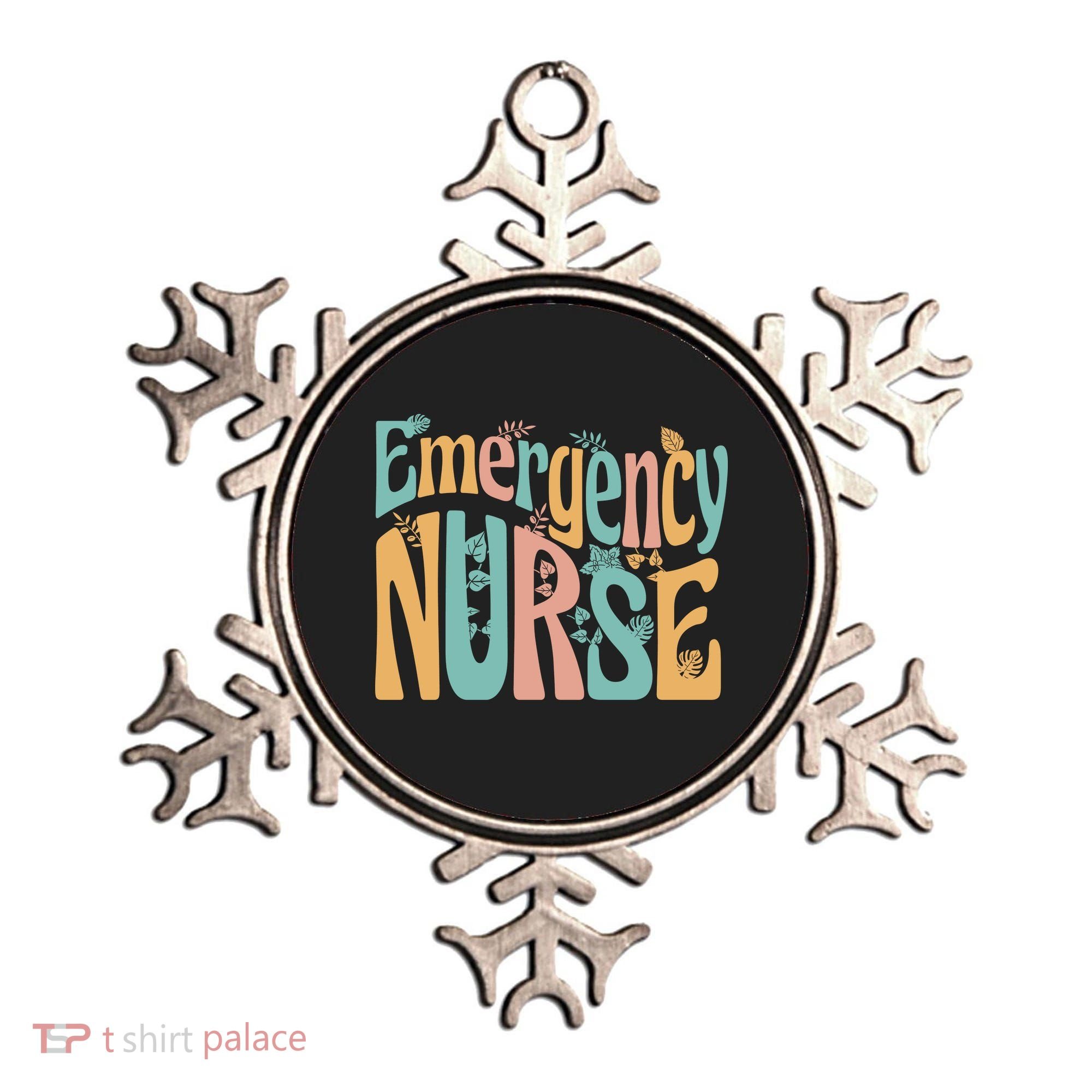 Emergency Nurse Groovy Ornament