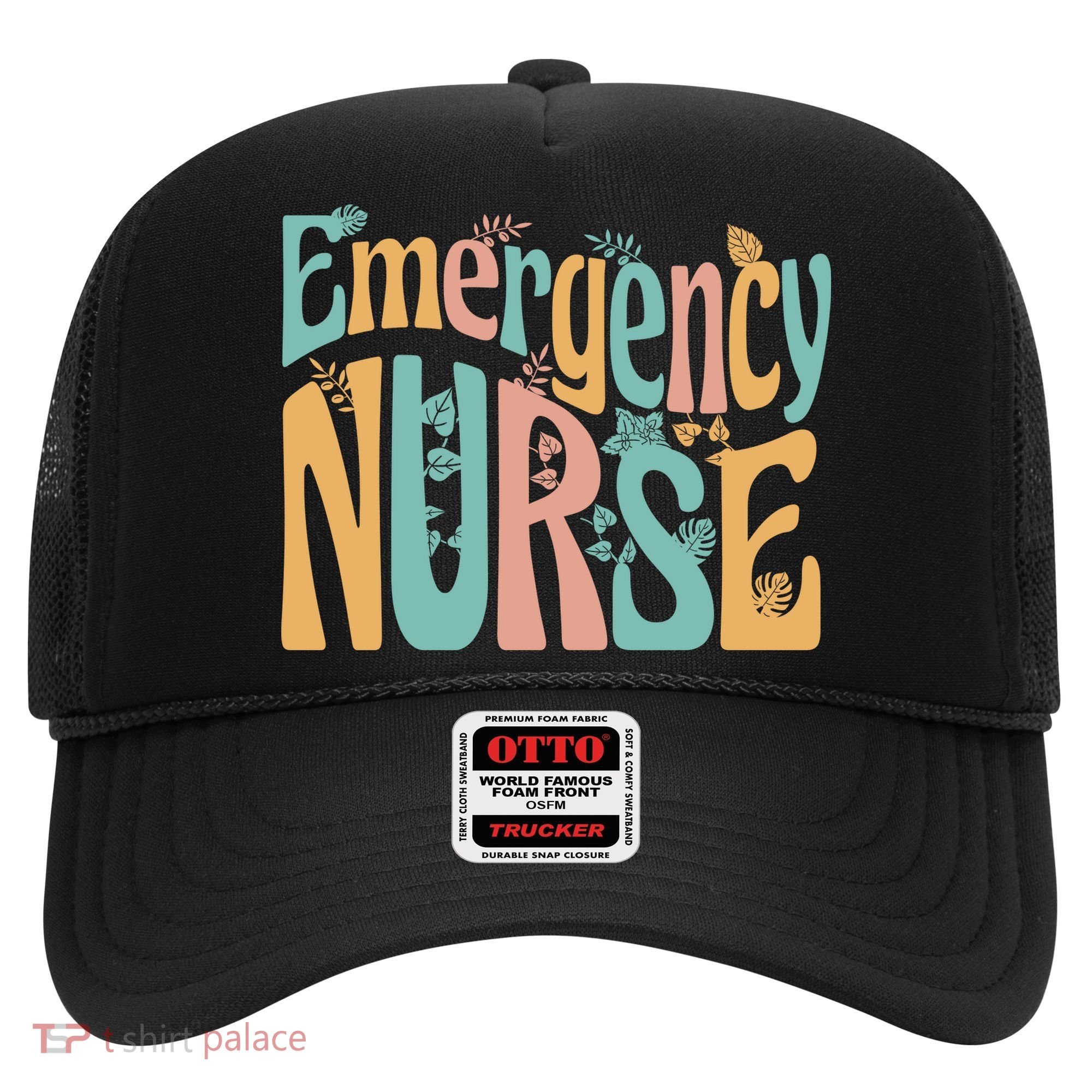 Emergency Nurse Groovy Hat