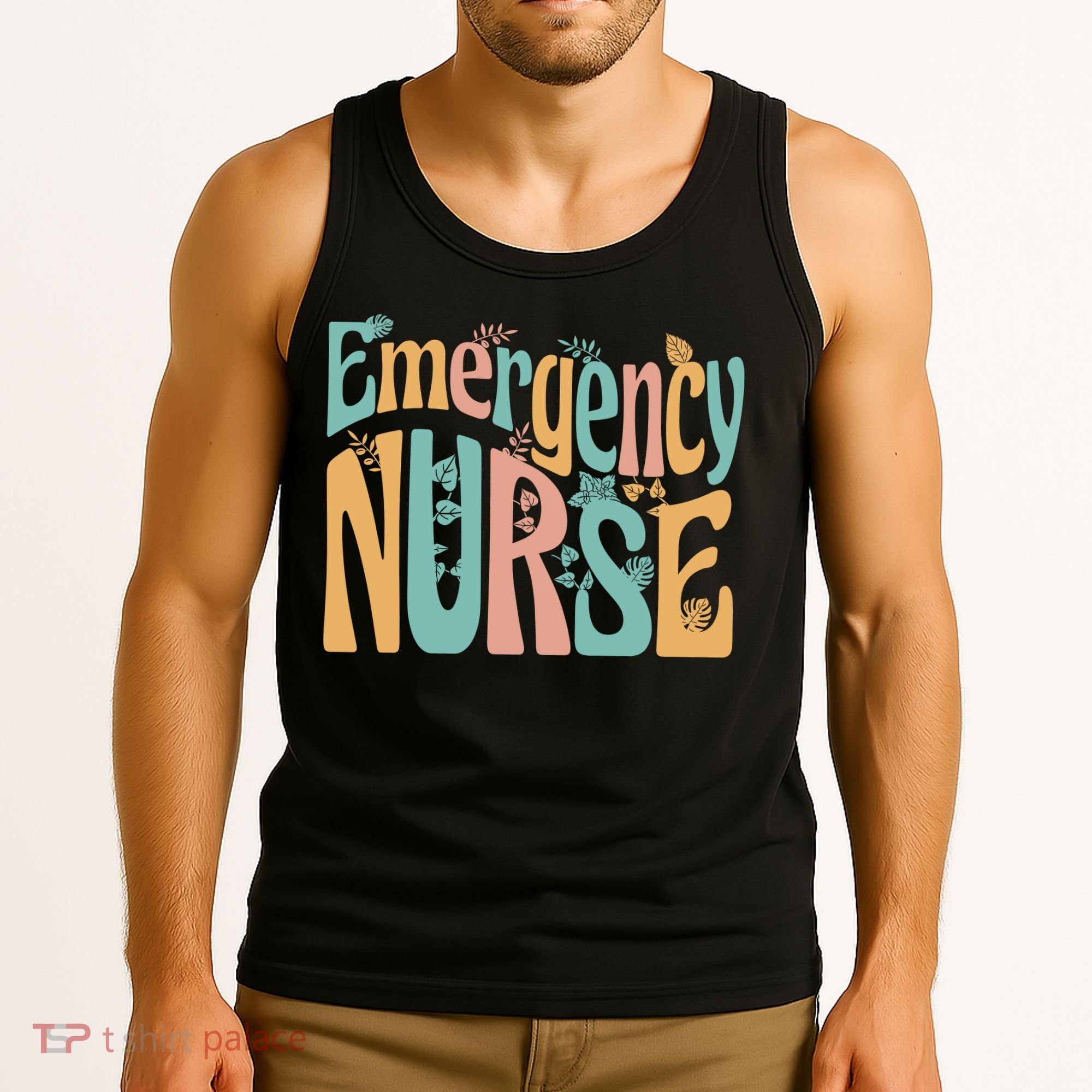 Emergency Nurse Groovy Tank Top