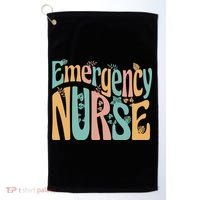 Emergency Nurse Groovy Golf Towel thumb 0