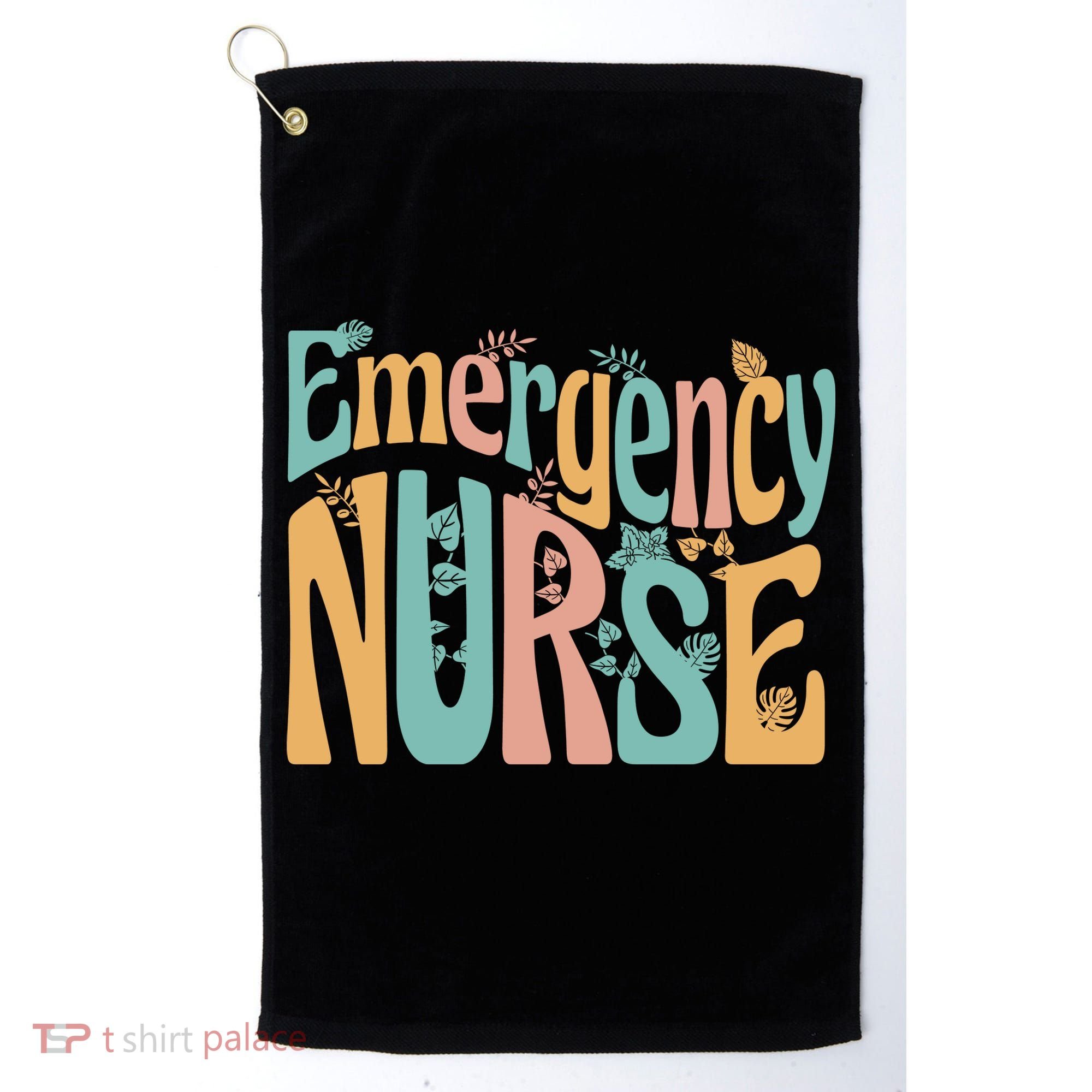 Emergency Nurse Groovy Golf Towel
