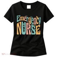 Emergency Nurse Groovy Women's T-Shirt thumb 0