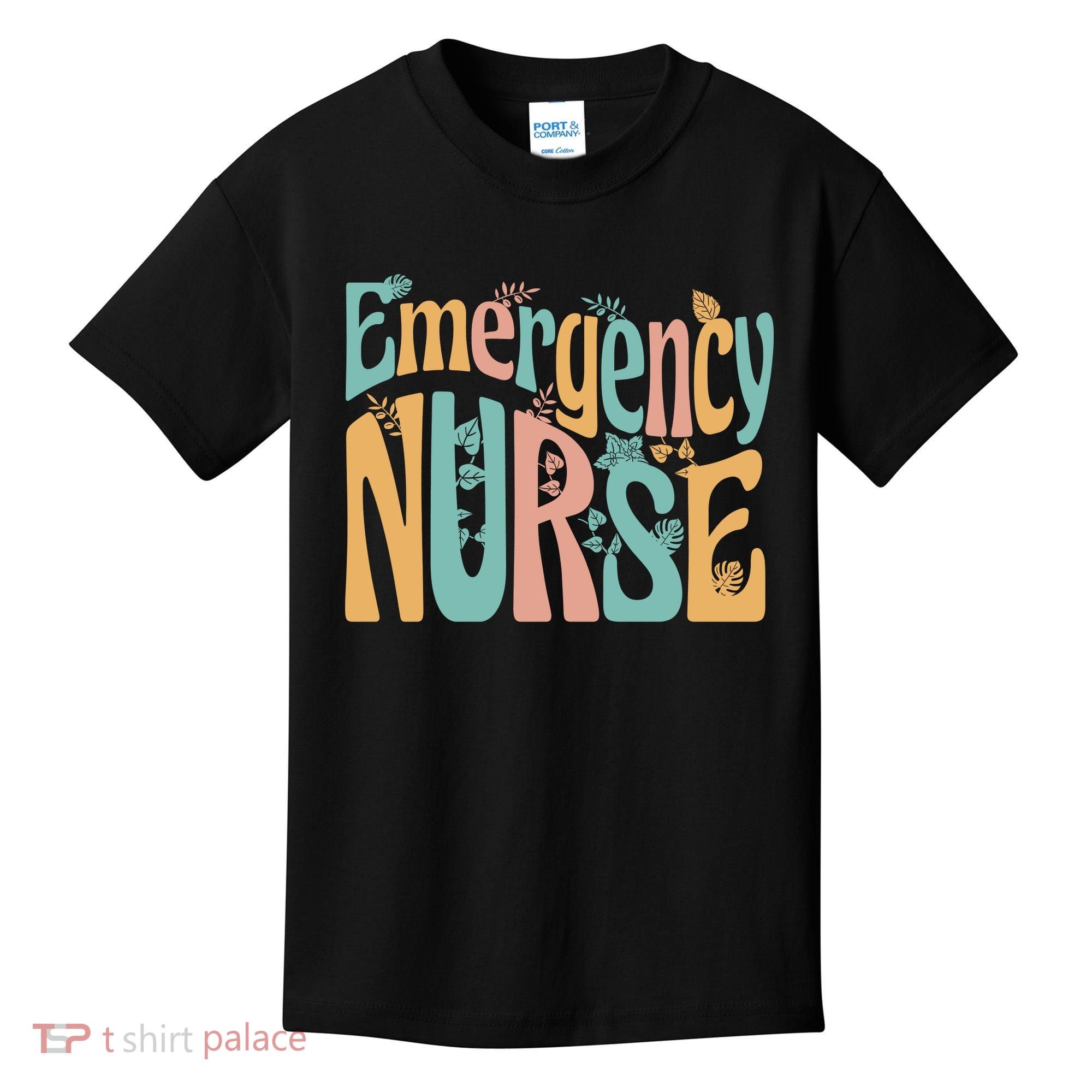 Emergency Nurse Groovy Kids T-Shirt