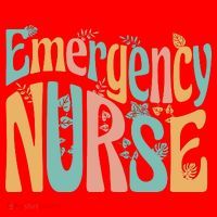 Emergency Nurse Groovy Santa Hat thumb 1