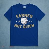Earned Not Given Police Academy Graduation Police Officer Gift T-Shirt thumb 5