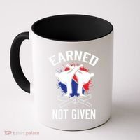 Earned Not Given Taekwondo Martial Arts Athlete Cool Gift Coffee Mug thumb 0