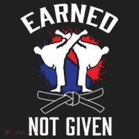 Earned Not Given Taekwondo Martial Arts Athlete Cool Gift Beanie thumb 2