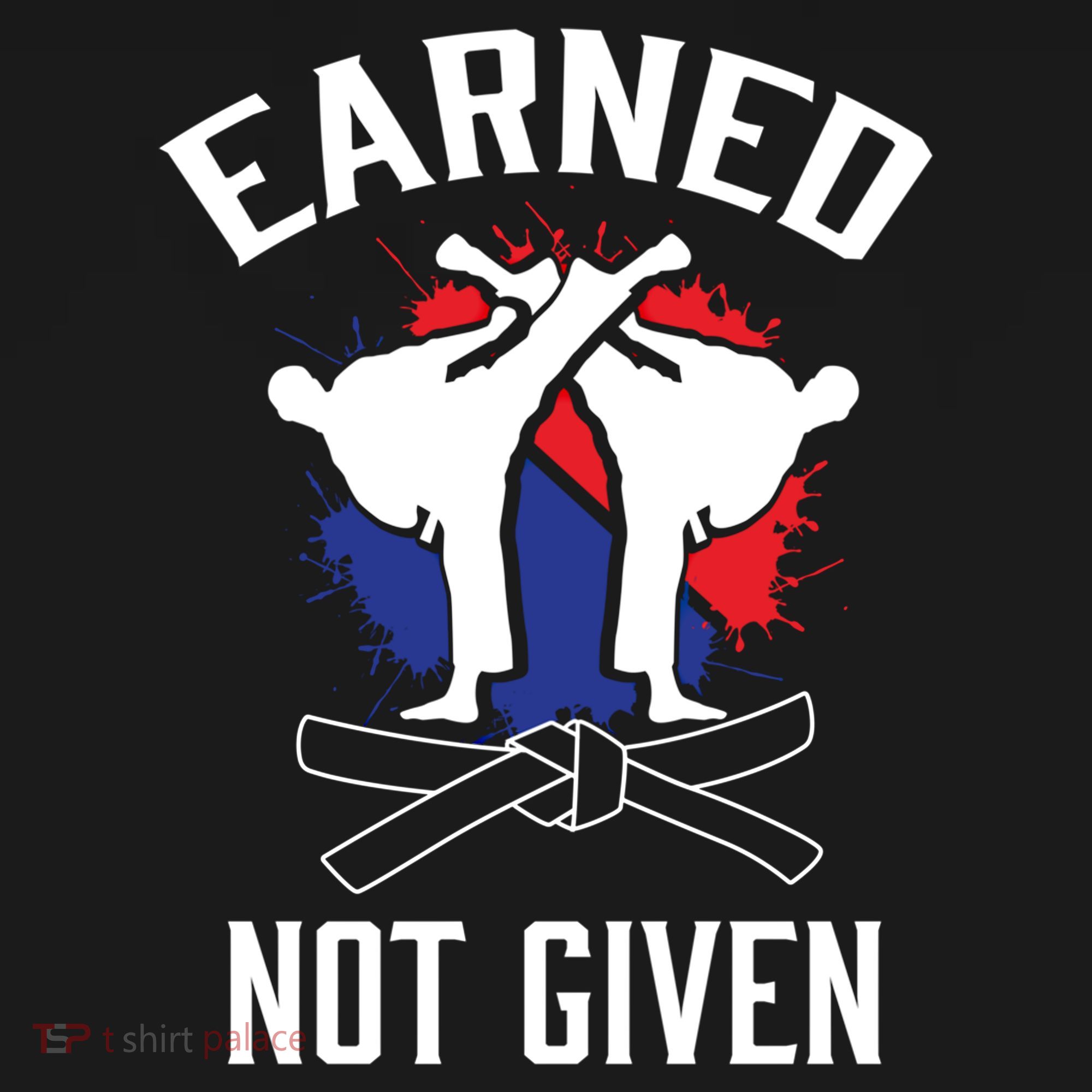 Earned Not Given Taekwondo Martial Arts Athlete Cool Gift Ornament
