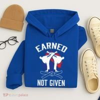 Earned Not Given Taekwondo Martial Arts Athlete Cool Gift Hoodie thumb 4