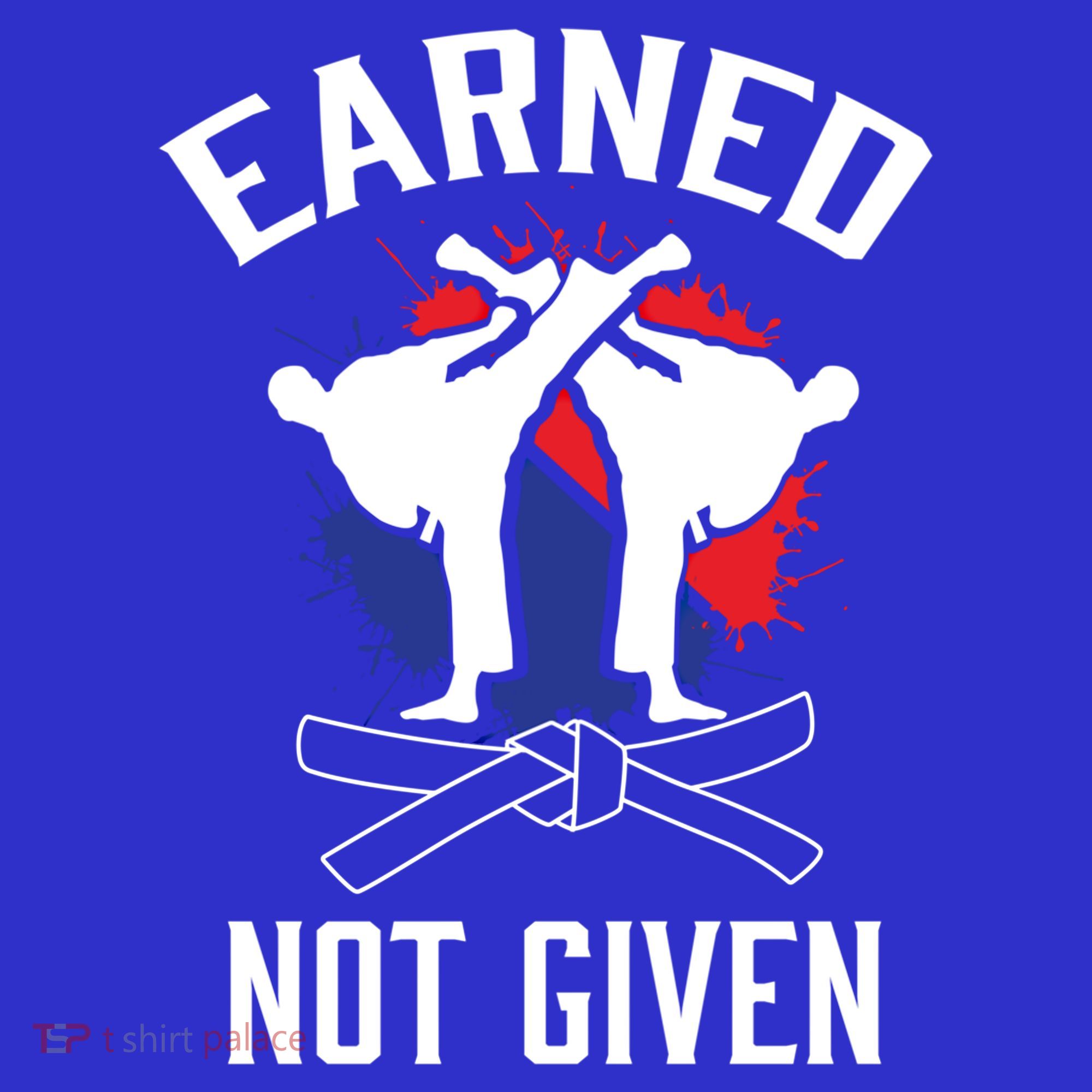 Earned Not Given Taekwondo Martial Arts Athlete Cool Gift Baby Bodysuit