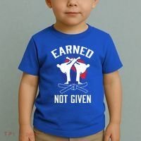 Earned Not Given Taekwondo Martial Arts Athlete Cool Gift Toddler T-Shirt thumb 2
