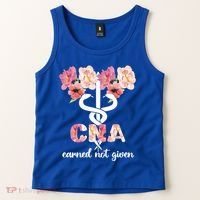 Earned Not Given Cna Nurse Certified Nursing Assistant Meaningful Gift Tank Top thumb 2
