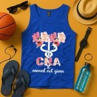 Earned Not Given Cna Nurse Certified Nursing Assistant Meaningful Gift Tank Top thumb 4