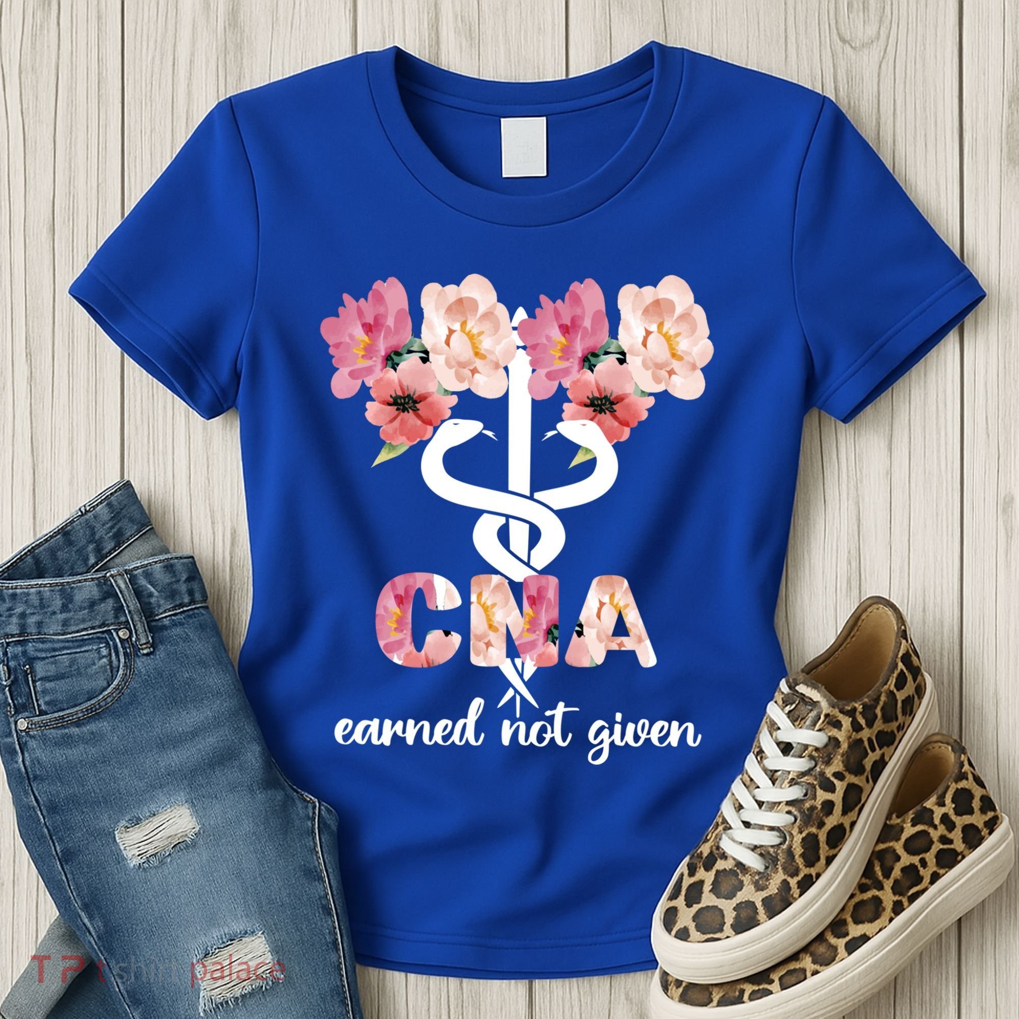 Earned Not Given Cna Nurse Certified Nursing Assistant Meaningful Gift Women's T-Shirt