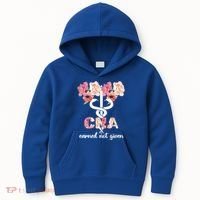 Earned Not Given Cna Nurse Certified Nursing Assistant Meaningful Gift Kids Hoodie thumb 0