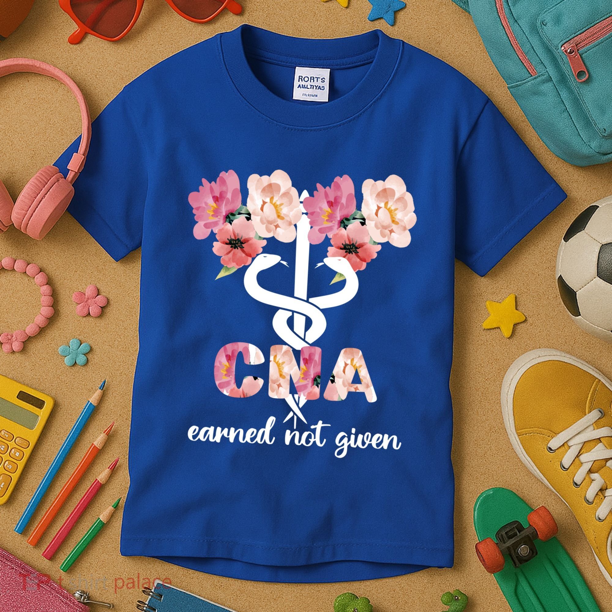 Earned Not Given Cna Nurse Certified Nursing Assistant Meaningful Gift Kids T-Shirt