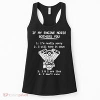 Engine Noise Bothering You I Don't Care Women's Tank Top thumb 0