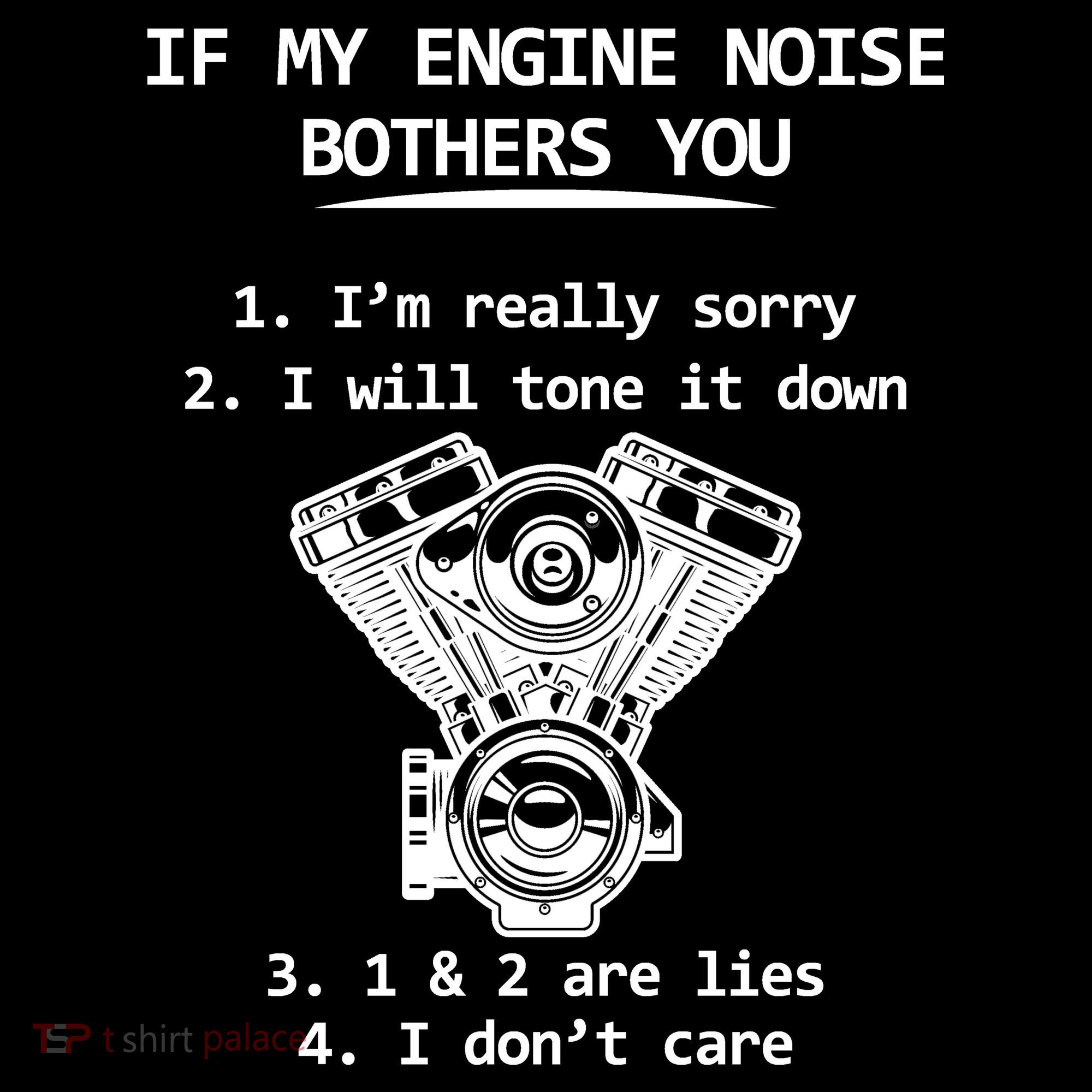 Engine Noise Bothering You I Don't Care Women's Tank Top