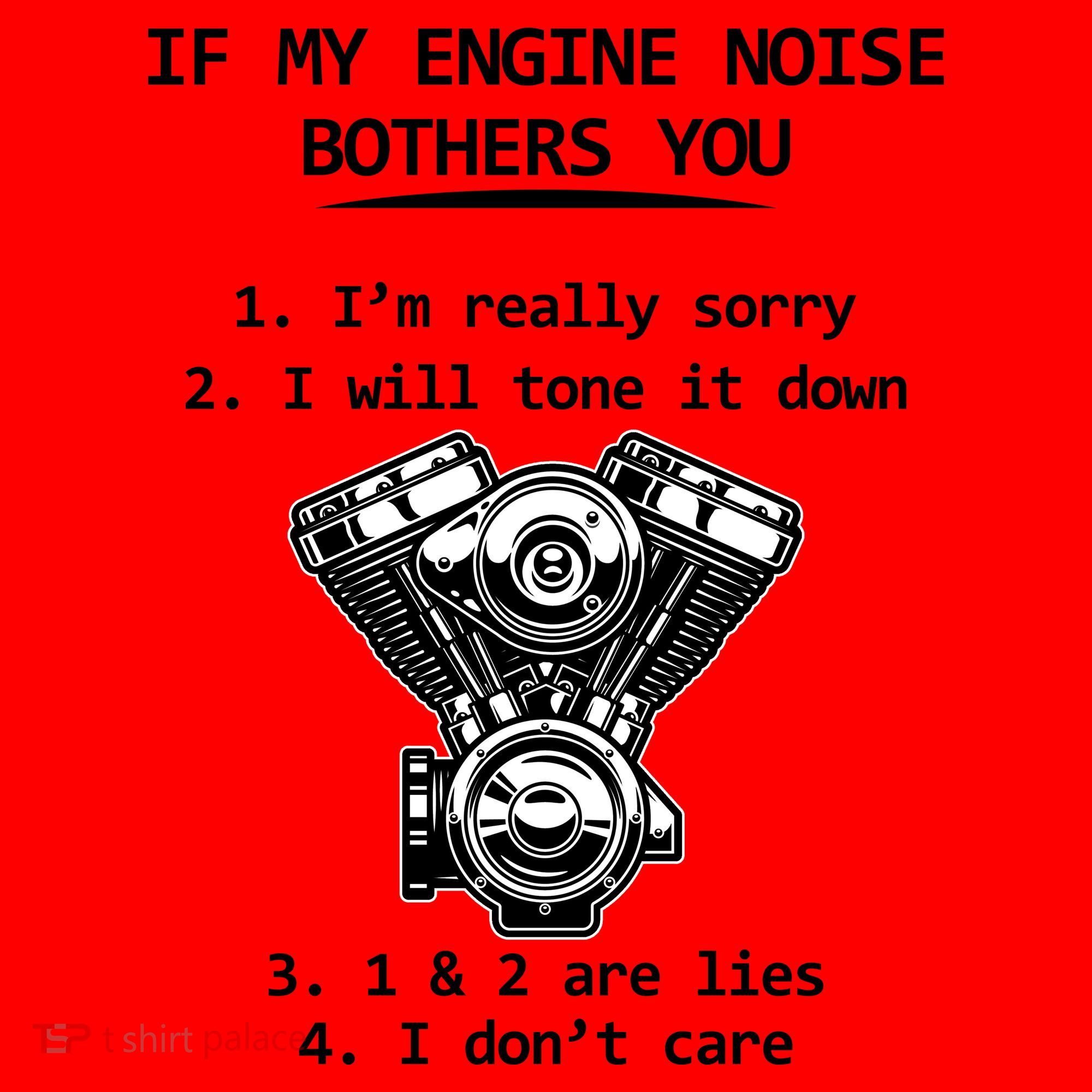 Engine Noise Bothering You I Don't Care Santa Hat