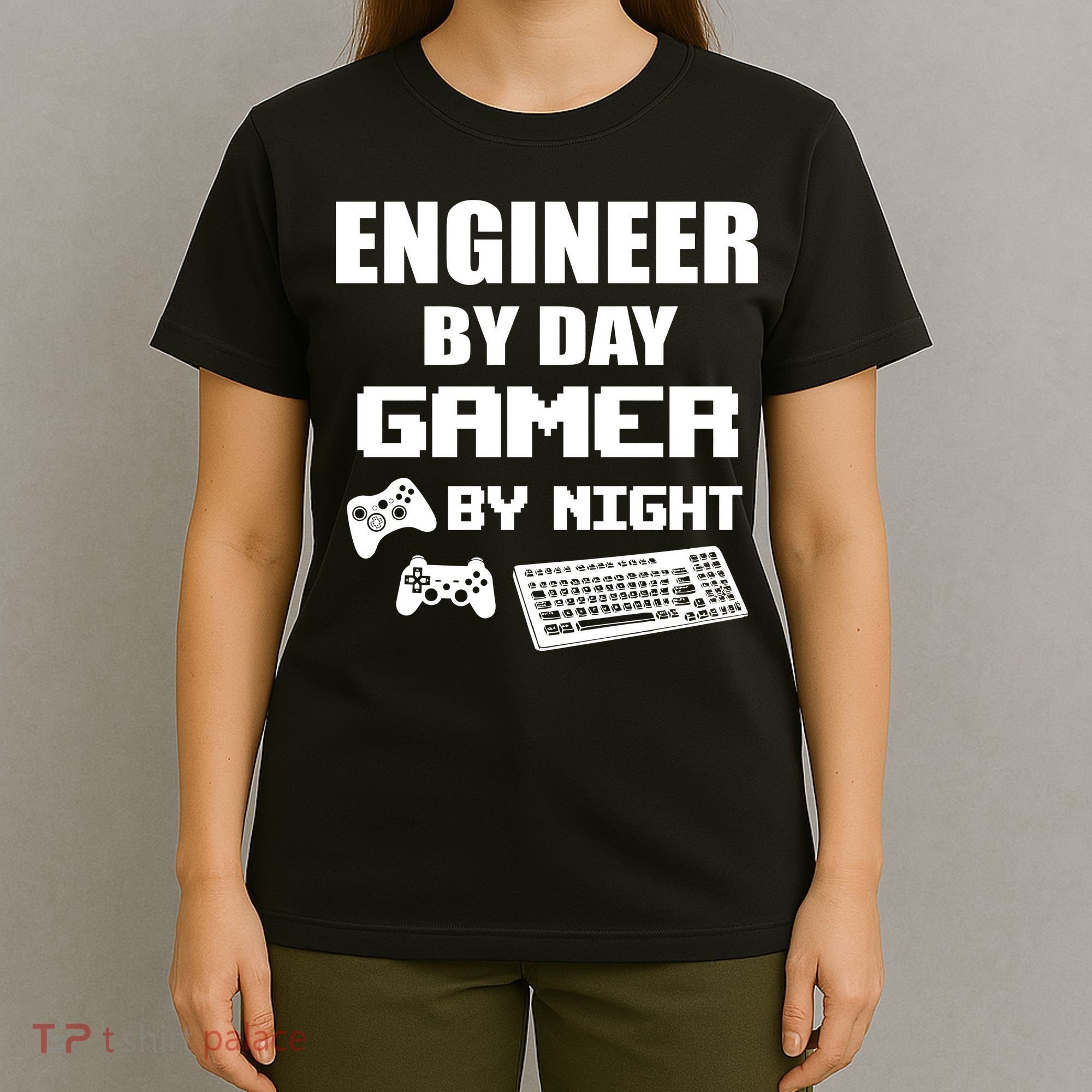 Engineer By Day Gamer By Night T-Shirt