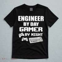 Engineer By Day Gamer By Night T-Shirt thumb 5