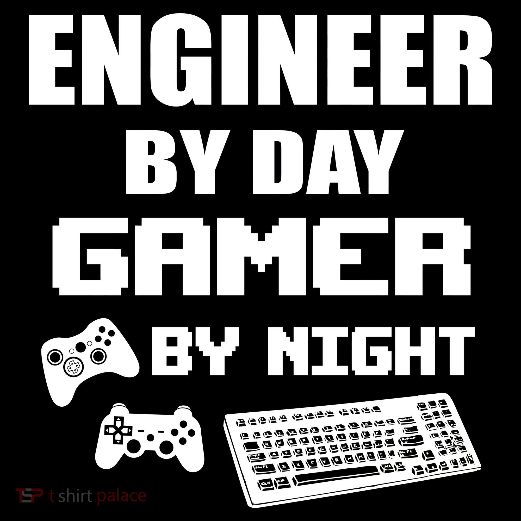 Engineer By Day Gamer By Night Pajama Set