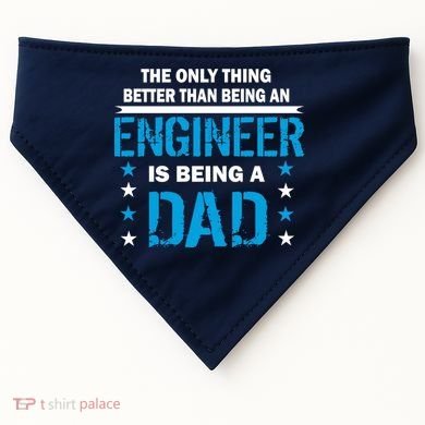 Engineer Dad USA-Made Doggie Bandana