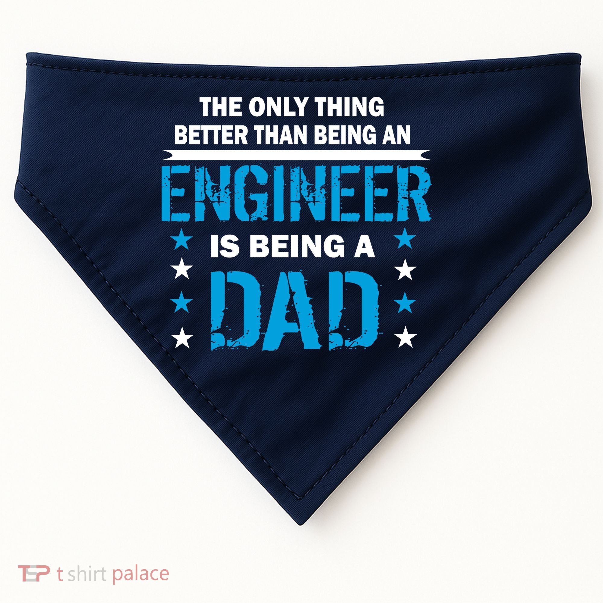 Engineer Dad USA-Made Doggie Bandana
