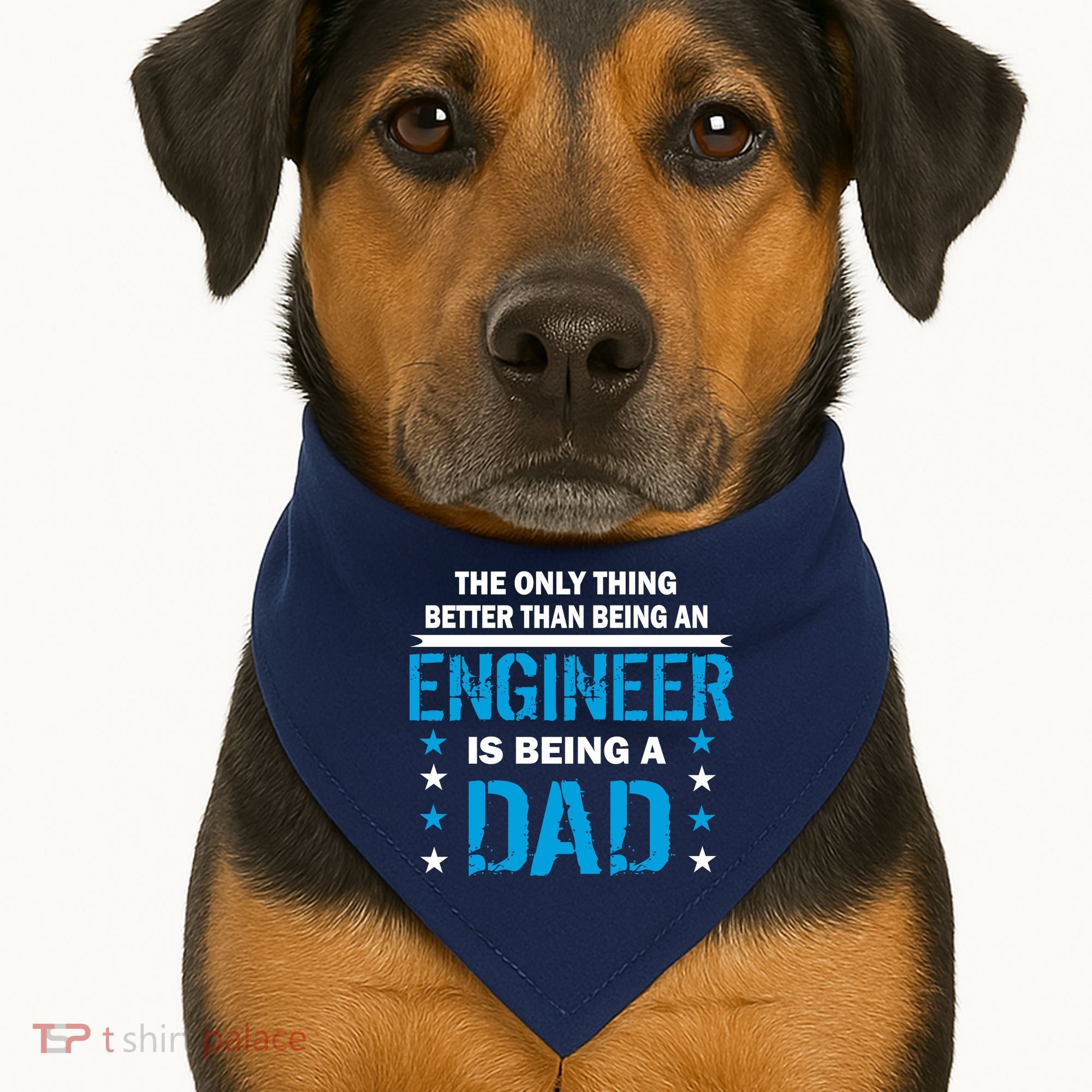 Engineer Dad USA-Made Doggie Bandana