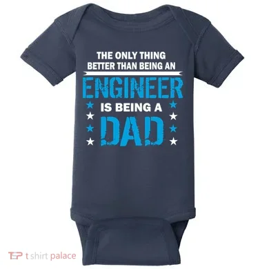 Engineer Dad Baby Bodysuit