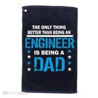 Engineer Dad Golf Towel thumb 0