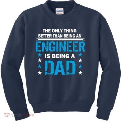 Engineer Dad Kids Sweatshirt