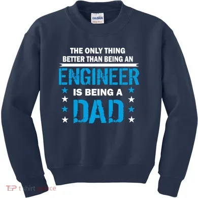 Engineer Dad Kids Sweatshirt
