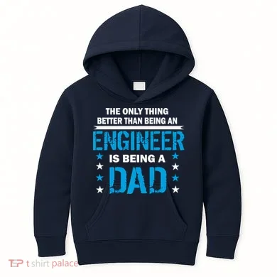 Engineer Dad Kids Hoodie