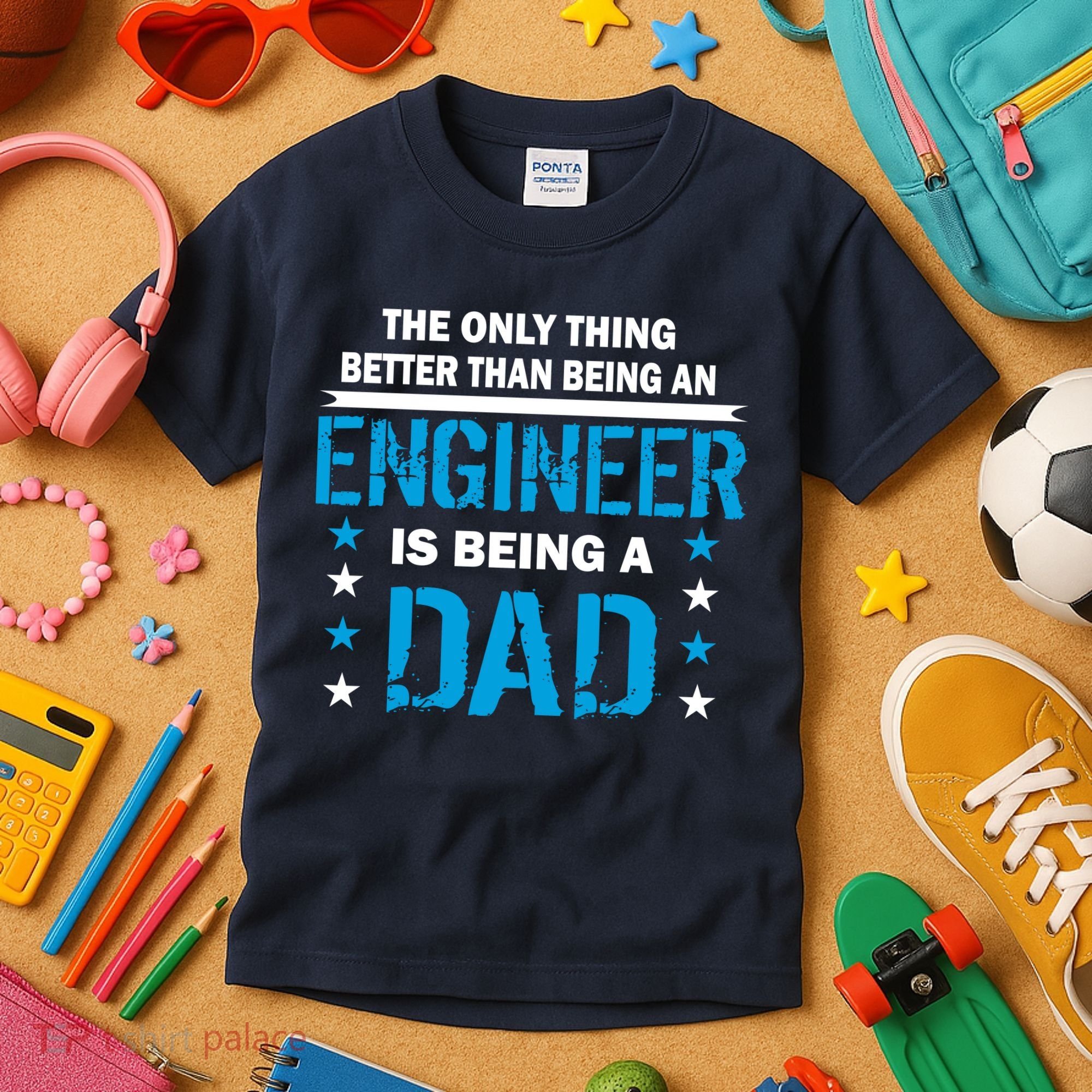 Engineer Dad Kids T-Shirt