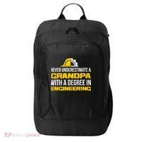 Engineer Grandpa  City Backpack thumb 0