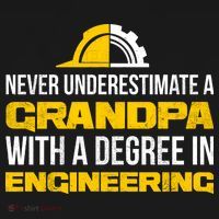 Engineer Grandpa  City Backpack thumb 2