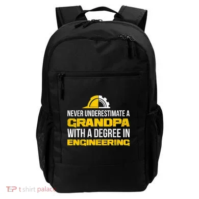 Engineer Grandpa  Backpack