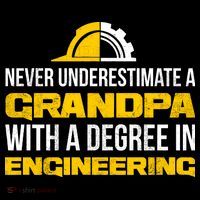 Engineer Grandpa  Ornament thumb 1