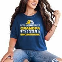 Engineer Grandpa  Comfort Colors T-Shirt thumb 0