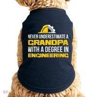 Engineer Grandpa  Doggie Tank thumb 0