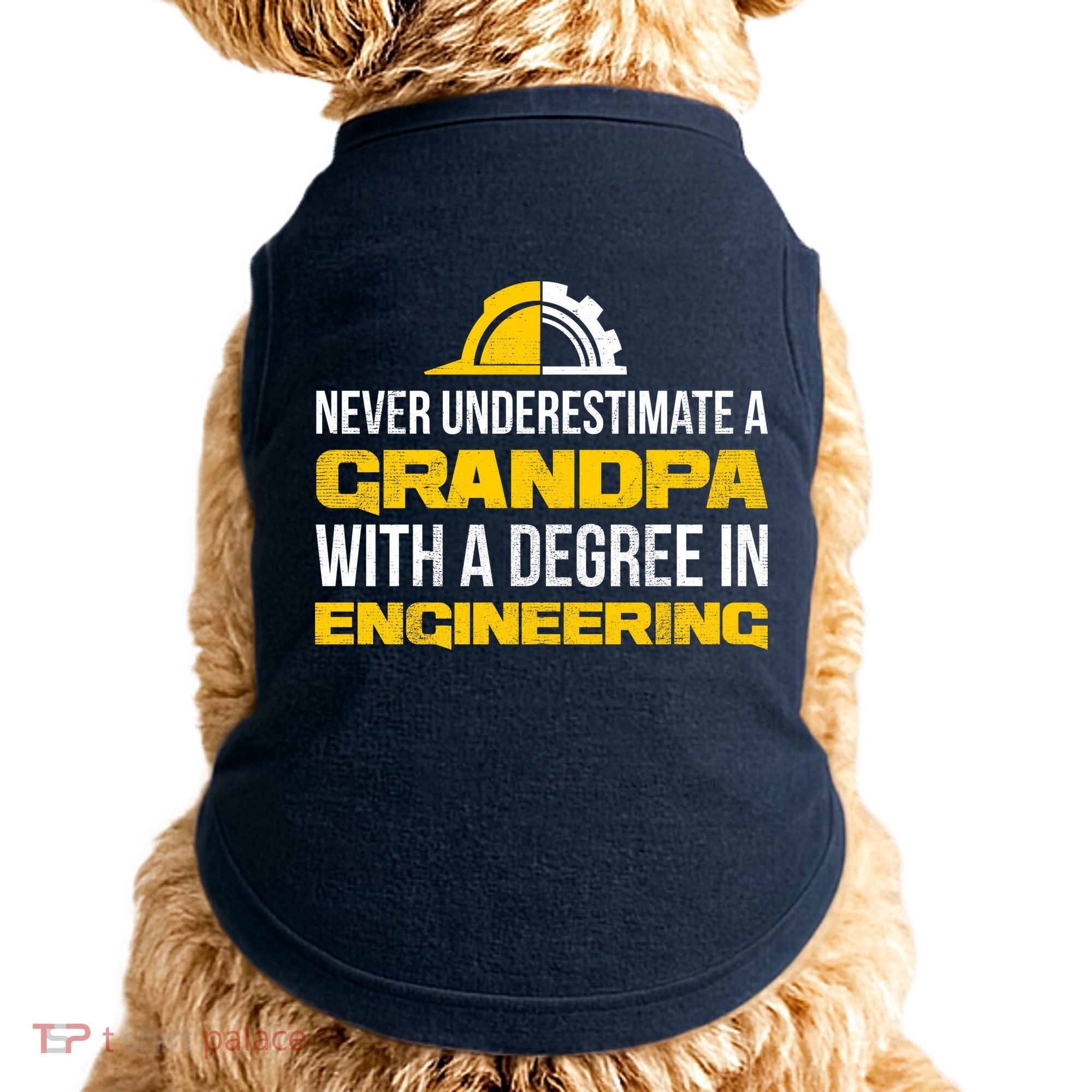 Engineer Grandpa  Doggie Tank