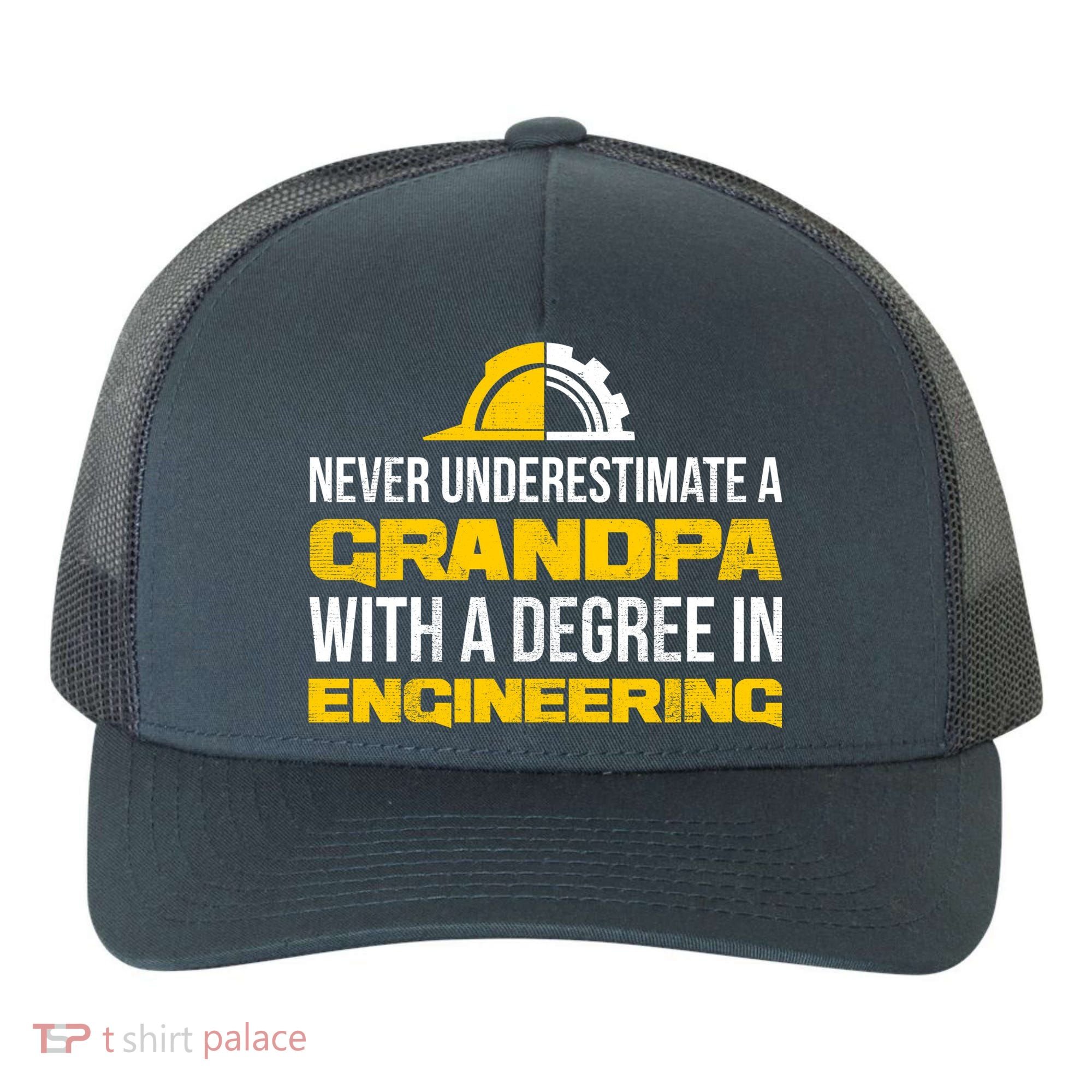 Engineer Grandpa  Yupoong Adult 5-Panel Trucker Hat