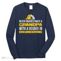 Engineer Grandpa  Long Sleeve Shirt thumb 0